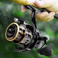 รอกตกปลา รอกเบทคาสติ้ง รุ่น 5.2:1 12BB รอกความเร็วสูง Fishing Tackle Spinning Reel อุปกรณ์ตกปลา รอกตกปลา รอกตกปลาแบบโลหะ รอกตกปลาแบบหล่น รอกตกปลา Spinning Reel รอกตกปลาปั่