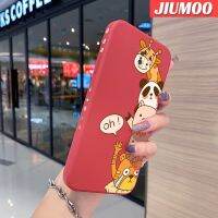 JIUMOO เคสปลอกสำหรับ Samsung J6บวก2018 J6อย่างดีเยี่ยมเคสขอบสี่เหลี่ยมด้านข้างบางเคสมือถือนุ่มซิลิโคนเคสป้องกันการกระแทก