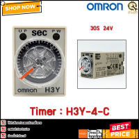 TIMER OMRON H3Y-4-C,30S 24V  แท้