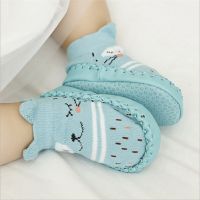 ✕❦┅  New Baby Socks With Rubber Soles Infant Sock Newborn Autumn Winter Children Floor Socks Shoes Anti Slip Soft Sole Sock