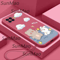 A93 OPPO เคสนิ่มใส่โทรศัพท์เปลือกเคสโทรศัพท์รูปกระต่ายหมีน้อย