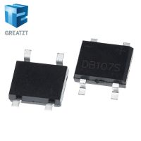 GREATZT 10PCS SMD DB107 DB107S 1A 1000V สะพานวงจรเรียงกระแสไดโอดเฟสเดียว