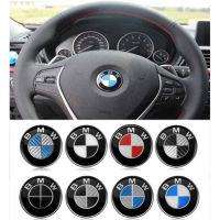 Carcore Carcore X3 X1สติกเกอร์สำหรับ BMW พวงมาลัย X5 X6 1 3 5 7ชุดรูปลอกตราสัญลักษณ์รถรูปลอกพวงมาลัยรถยนต์ตกแต่งพวงมาลัยสติกเกอร์โลหะโลโก้ BMW ป้ายสติกเกอร์