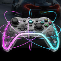 RGB Gamepads จอยควบคุมเกมบลูทูธที่เข้ากันได้สำหรับสวิตช์คอมพิวเตอร์โทรศัพท์มือถือที่ถือเกม