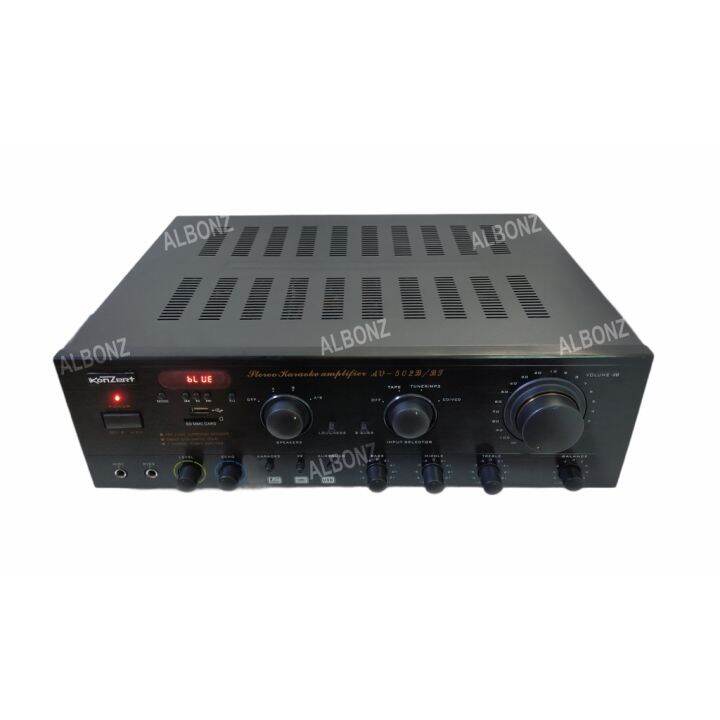 【N5Kc54FA】Konzert AV802 BT Amplifier With Bluetooth FM (class A