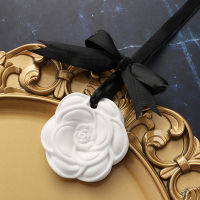 【cw】Camellia Aromatpy Gypsum Wax Tablets Wardrobe Deodorant Car Pendant Solid Balm Aromatic Air Freshener Lasting Fragrance Gift ！