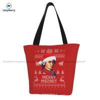 Mozart Shopping Bag Streetwear Cloth Handbags Student Fashion Funny Bags