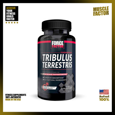 Force Factor: Tribulus - 60 Capsules, Grab This Highly-Prized Test Booster!