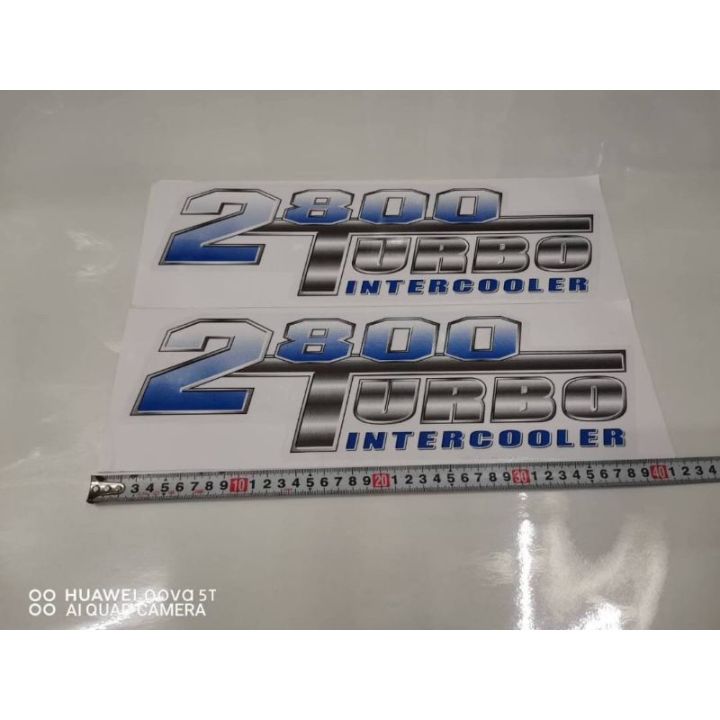 สติ๊กเกอร์แบบดั้งเดิม-ติดข้างประตูรถ-mitsubishi-strada-g-wagon-คำว่า-2800-turbo-intercooler-ติดรถ-แต่งรถ-sticker-มิตซูบิชิ