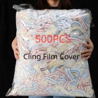 100/200/300/400/500PCS Color Disposable Cling Film Cover Food Grade Food Preservation Plastic Bags Kitchen Accessories