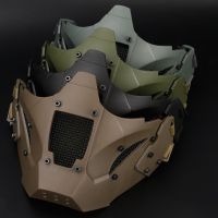 Tactical Iron Samurai Mask Multifunctional Module Combination Outdoor Protective Mask FAST Helmet Accessorie Field Halfface Mask