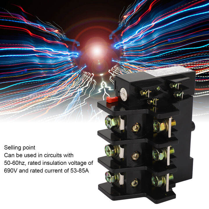Thermal Overload Relay AC400V ABS Electric Motor Protector Relay for