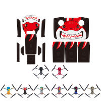 For DJI Mavic Air 2S Body+Remote Controller PVC Sticker Virtual Reality Cartoon Decals Protective Skin Remove 4in1 Set