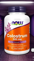 Colostrum 500 mg 120 Capsules by NOW FOODS