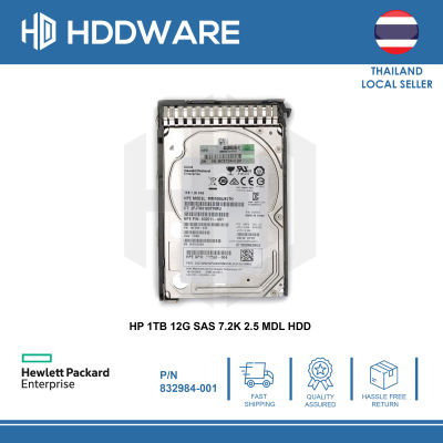 HP 1TB 2.5-inch SFF SAS 12Gb/s 7.2K RPM // 832984-001 // 832514-B21
