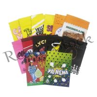 【hot sale】 ▼❡ B41 100Pcs matte cartoon cookies bags anti-fake labels gum candy bags ziplock sealing bag 7x9cm