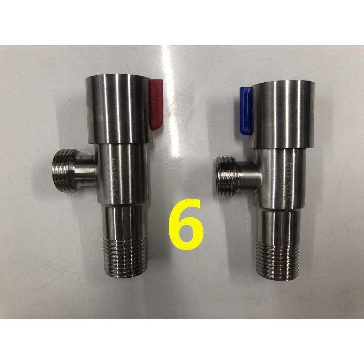 ว้าววว-วาล์วเดี่ยว-วาล์วฝักบัว-ก๊อกน้ำสแตนเลส-1-ทาง-sus-304-valve-stainless-angle-รุ่น-6043-ภาพ-2-ขายดี-วาล์ว-ควบคุม-ทิศทาง-วาล์ว-ไฮ-ด-รอ-ลิ-ก-วาล์ว-ทาง-เดียว-วาล์ว-กัน-กลับ-pvc