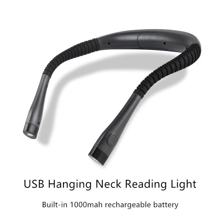 ร้อน-led-คอไฟอ่านหนังสือแปลกที่มีความยืดหยุ่นแฮนด์ฟรีแบบพกพา-usb-ชาร์จหนังสือแสง-hanling-อ่านโคมไฟอ่านหนังสือไฟ