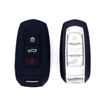 huawe Silicone 3 Buttons Car Smart Remote Flip Key Cover Case Shell For Geely Emgrand EC7 EC718 EC715 GX7 Atlas Boyue NL3 SUV GT Borui