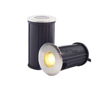 【LZ】✴  Luz subterrânea conduzida 1w 3w 5w chão jardim caminho lâmpada de assoalho ao ar livre subterrânea enterrado quintal lâmpada paisagem luz 85-265v dc12v