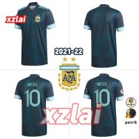 shot goods ?2021-22 Argentina away Shirt National Team Size S-4XL Americas Cup football jersi 20/21 fans Jersey