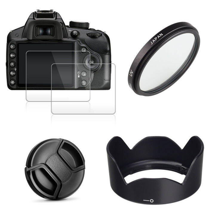 uv-filter-เลนส์-hood-cap-2x-glass-screen-protector-สำหรับ-canon-eos-m10-m100-m200-m6-rf-s-ef-m-15-45มม-r10-r50-r100-18-45มม