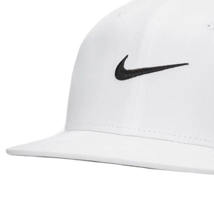 nike-หมวกไนกี้-nike-pro-structured-round-bill-cap-fj0437-100-white-สินค้าลิขสิทธิ์แท้