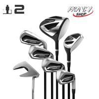 [พร้อมส่ง] ชุดไม้กอล์ฟสำหรับผู้ใหญ่ถนัดขวาก้านแกรไฟต์ 7 ไม้ ADULT GOLF KIT 7 CLUBS 100 REGULAR SIZE 2 - GRAPHITE