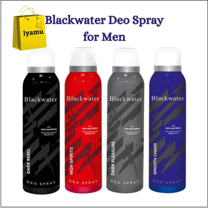 Blackwater Deo Spray 150ml for Men Lazada PH