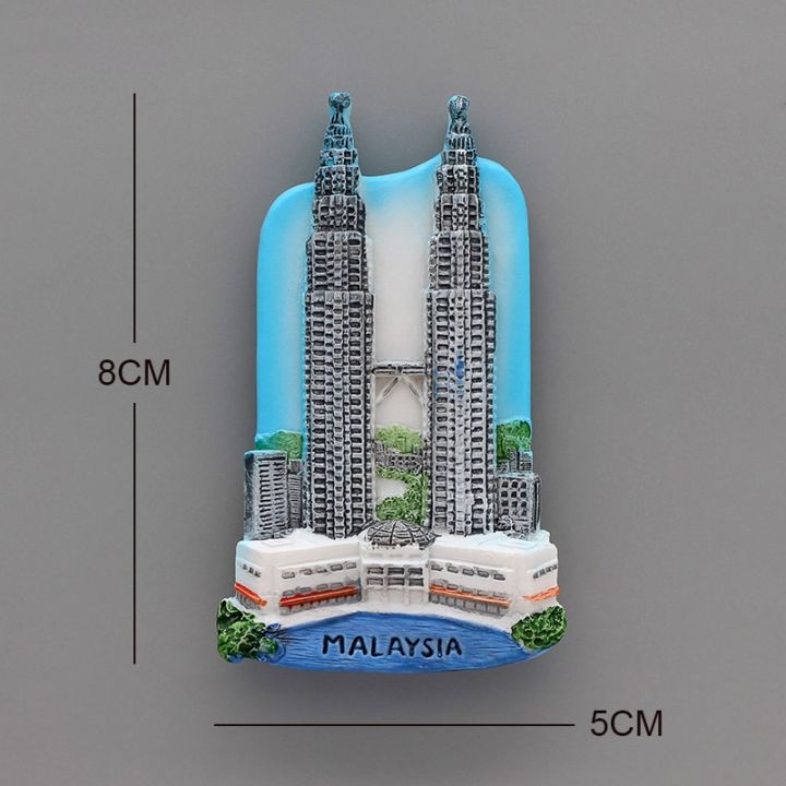 macao-malaysia-maldives-roma-china-shanghai-disneyland-singapore-switzerland-taj-mahal-india-3d-fridge-magnets-home-decoration