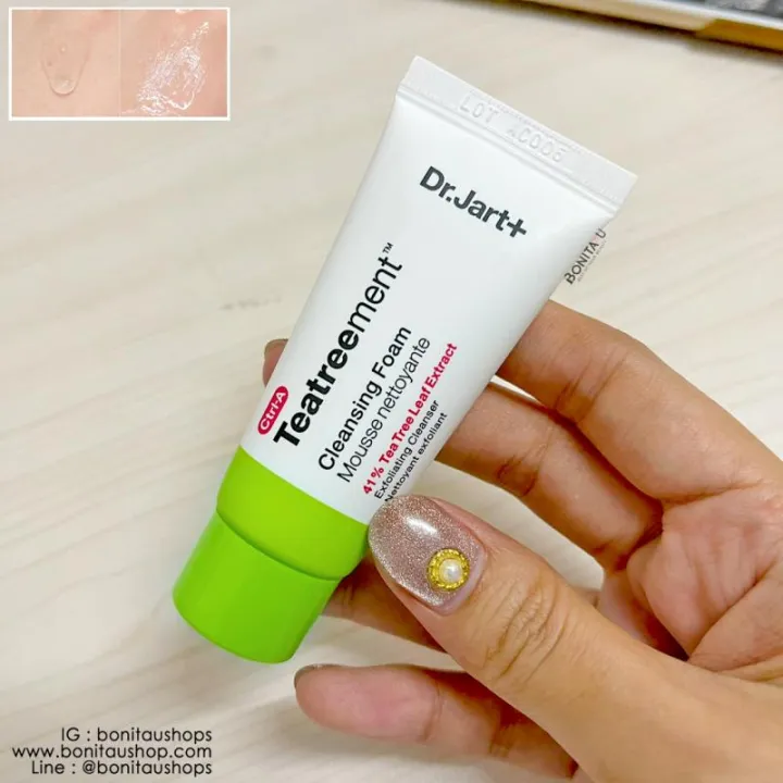 Dr.Jart+ CtrlA Teatreement Cleansing Foam 20ml. คลีนเซอร์เนื้อโฟม