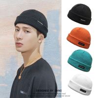 JF หมวกเบเร่ต์ผู้ชาย หมวกผู้ชาย Beanies หมวก สไตล์หมวกถัก หมวกไหมพรมชายหญิงหมวก หมวกใหม่