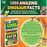 (In Stock) พร้อมส่ง *ลิขสิทธิ์แท้ Original* ความจริงเกี่ยวกับไดโนเสาร์ 1000 เรื่อง 1,000 Amazing Dinosaurs Facts: Unbelievable Facts About Dinosaurs Paperback