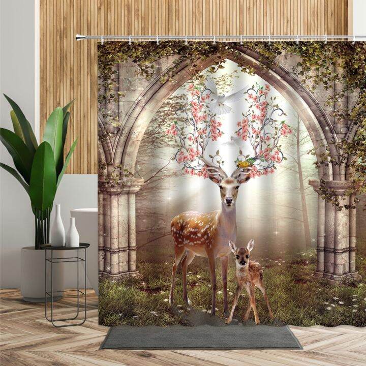 cw-scenery-shower-curtain-landscape-room-wall-curtains