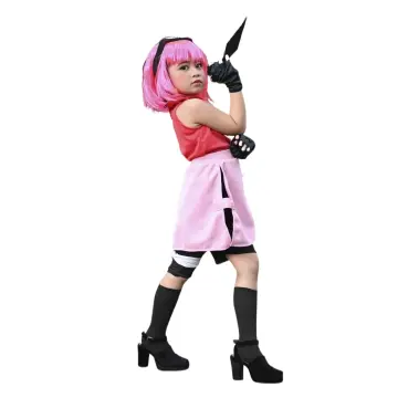 Anime Haruno Sakura Cosplay Costume For Kids mp000053 - Best