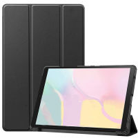 เคส Samsung Galaxy Tab A 10.1 2016 T580 SM-T585หนัง PU Casing Tablet พับสามตอนสำหรับแท็บ Samsung ปากกา10.1 2016 &amp; S SM-P585เคสตั้งได้ P580