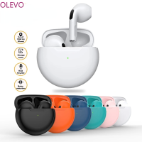 OLEVO Pro6 TWS Wireless Bluetooth Headsets Earphones Noise Cancelling Headsets With Microphone Handsfree Headphones for phone