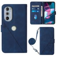 สำหรับ Motorola Moto Edge 30 Pro/edge + 2022 Crossbody 3D เคสหน้ังกลับมือถือนูน (คลังสินค้าพร้อม)