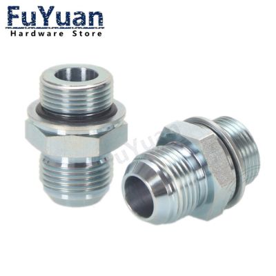 Standard Connector Straight Through Male Thread BSP to NPT 1/8 1/4 3/8 1/2 1JG 74 External Cone/British Pipe Fittings Adapter