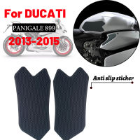 MTKRACING สำหรับ DUCATI PANIGALE 899 959 1199 1299รถจักรยานยนต์ถังน้ำมันเชื้อเพลิงด้านข้าง Traction Pad เข่า Anti-Slip สติกเกอร์รูปลอก