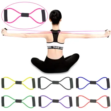 Yoga Resistance Band Stretch Loop Gym Fitness Exercise Elastic Rubber Rope  Strap