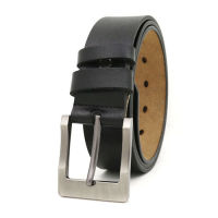 Haya เข็มขัดหนังวัวแท้100% เข็มขัดผู้ชาย - Mens genuine leather belt