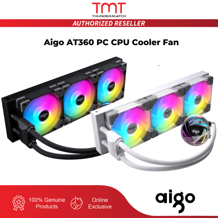 TMT Aigo AT360 ARGB PC CPU Cooler Fan Water Cooling Water Cooler
