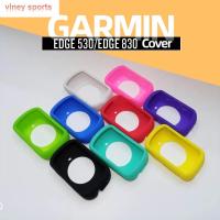 VINEY คอมพิวเตอร์ขี่จักรยานเนื้อนุ่มสำหรับขอบของ Garmin จอภาพยนตร์สำหรับซิลิโคนกันกระแทก830ขอบของ Garmin ป้องกัน530เคสป้องกันจักรยานคำนวณ