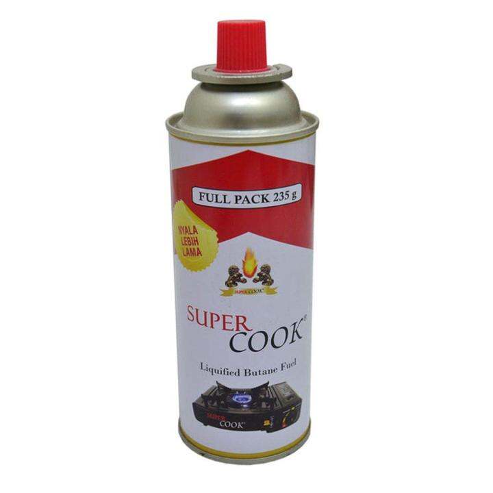 Super Cook Tabung Gas Butane Refill 235 Gram Lazada Indonesia