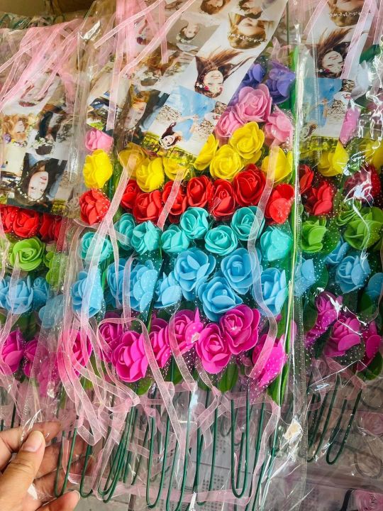 มงกุฏดอกไม้คละสีคละแบบ-สำหรับตกแต่งศรีษะงานปัจฉิมรับปริญญา-สินค้าราคาต่อชิ้น-สินค้าส่งตรงจากไทย