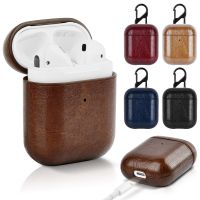 [COD] Suitable for air pods1/2Pro protective case crazy horse wireless Bluetooth headset skin