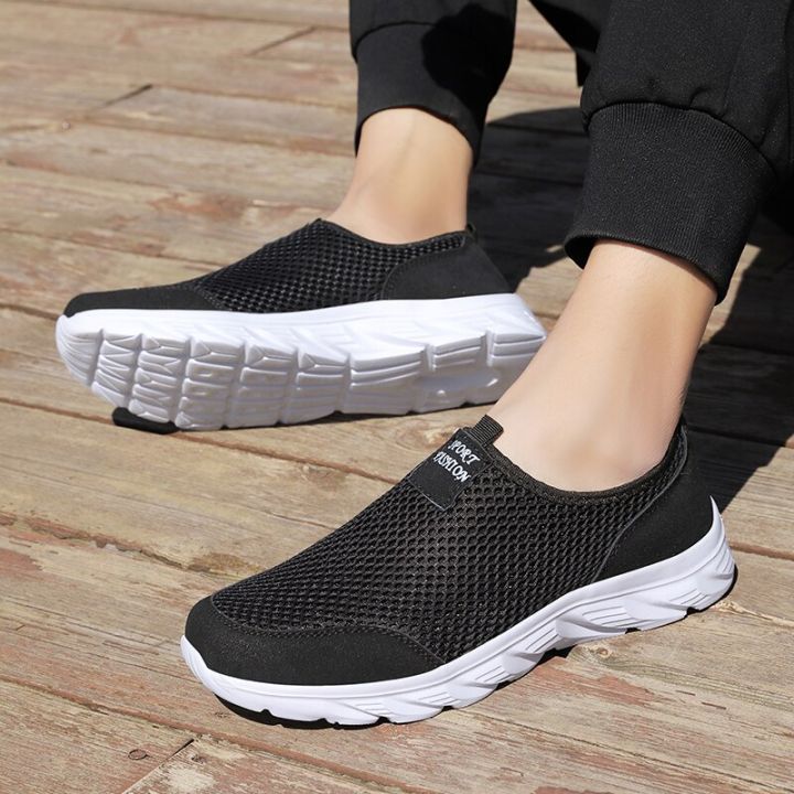 black-men-s-sneakers-big-size-shoes-lightweight-loafers-mesh-tennis-shoes-casual-shoes-non-slip-sports-training-slip-on-shoes