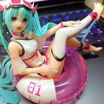 ☄ฟิกเกอร์ Hatsune Miku VGFH Miku 99400ปาร์ตี้สระน้ำน่ารักอะนิเมะ