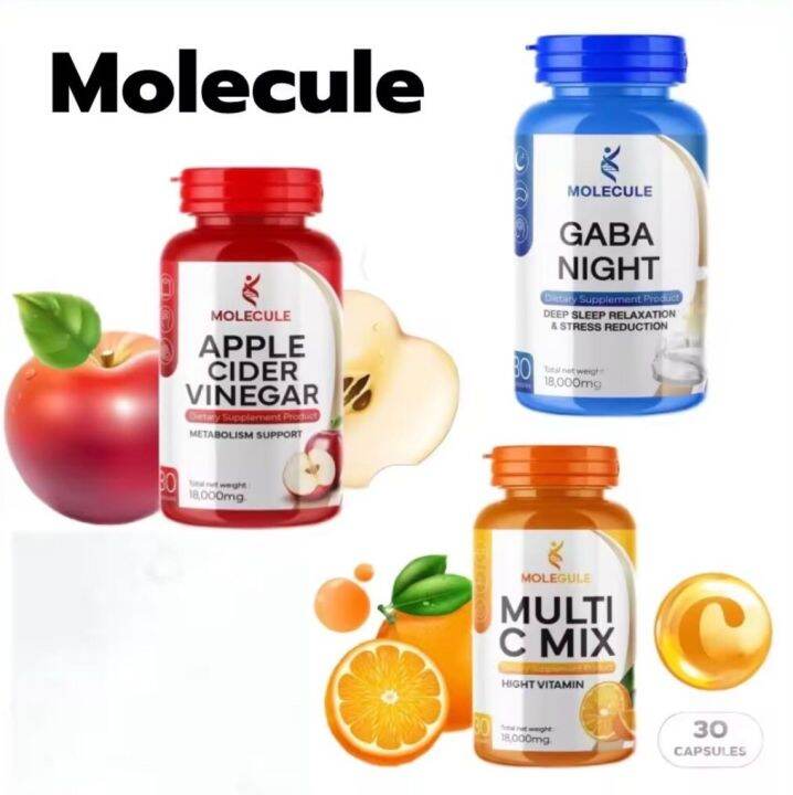 APPLE CIDER VINEGAR ( MOLECULE ) น้ำส้มแอปเปิ้ลไซเดอร์ หรือ น้ำส้มสายชู ...